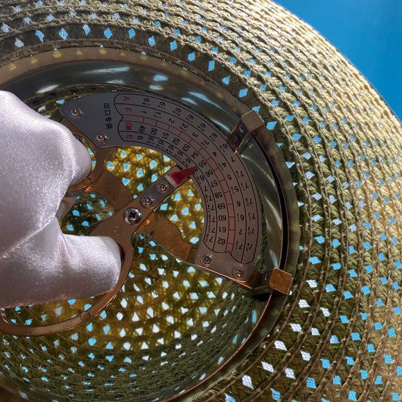 Plasma Beamz Tan Green Gray Tie-Dyed Upcycled Hat - Picture 9 of 10